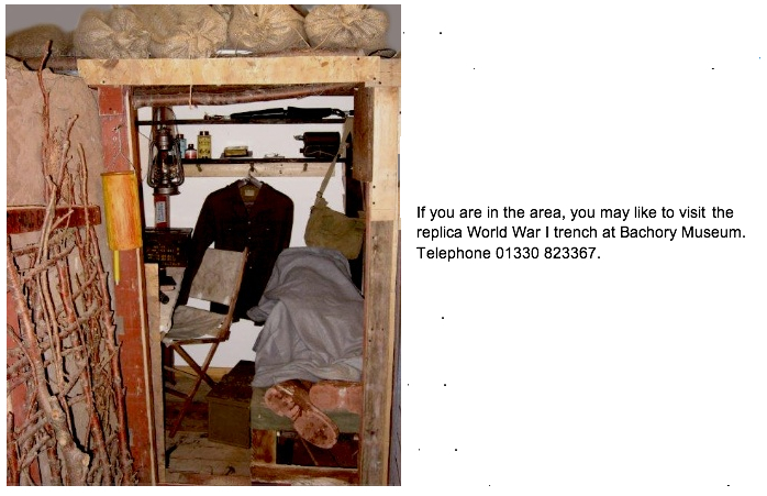 WW1 Trench, Banchory Museum