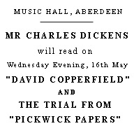 Mr Dickens' Reading