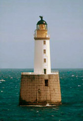 Rattray Head Lighthouse, designed and built by Charles Stevenson in 1895, marks the rocks and shallows off Rattray where so many ships, boats and lives were lost.