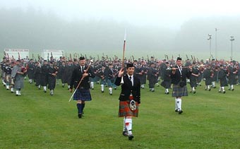 Drum Major C. Boyd of Oban