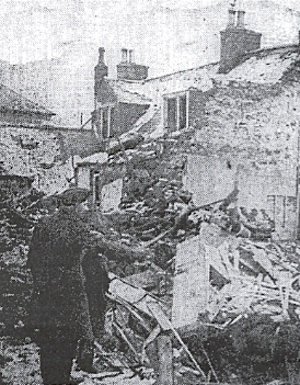 Bombed houses
